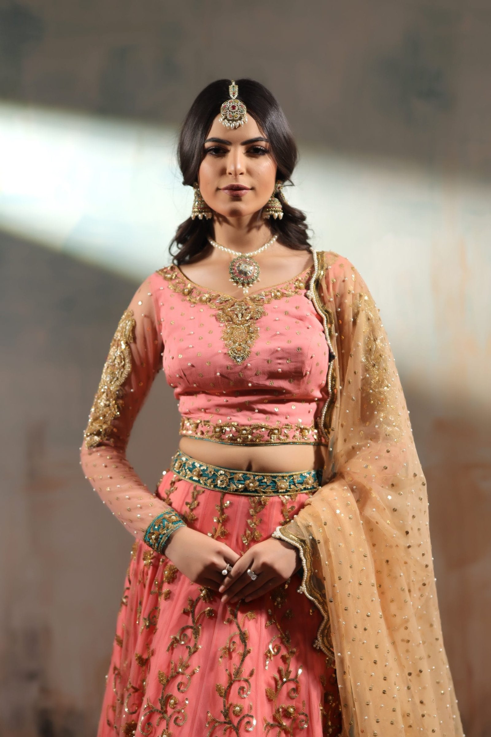 Sequin Embroidered Lehenga - Image 8