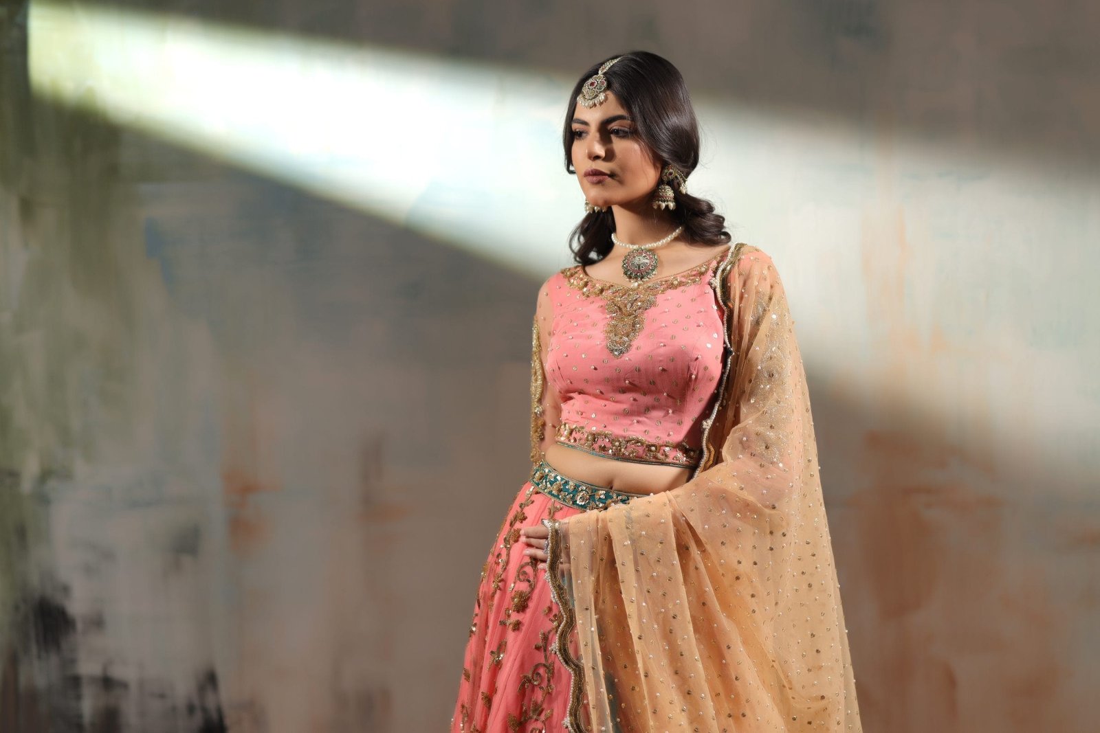 Sequin Embroidered Lehenga - Image 6
