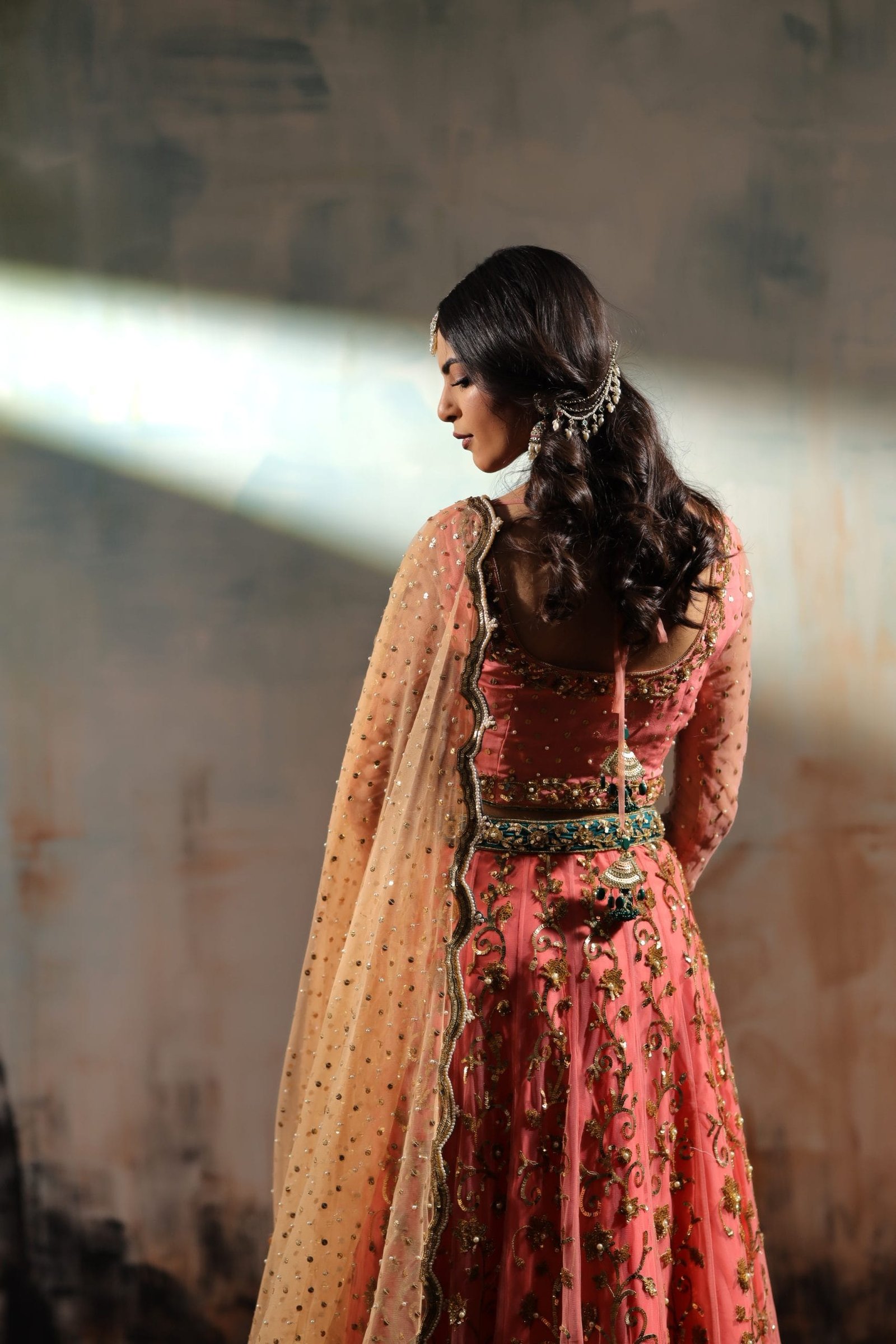 Sequin Embroidered Lehenga - Image 2