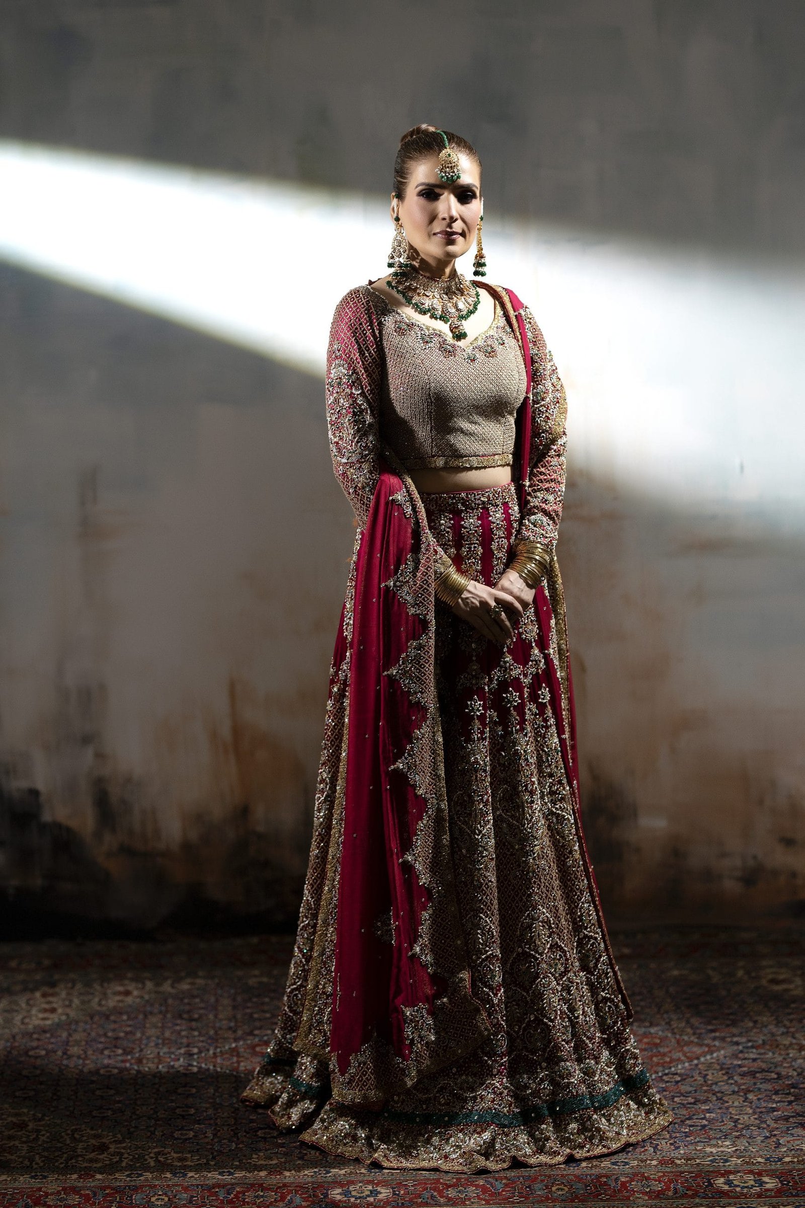 Crystal Lehenga Set - Image 2