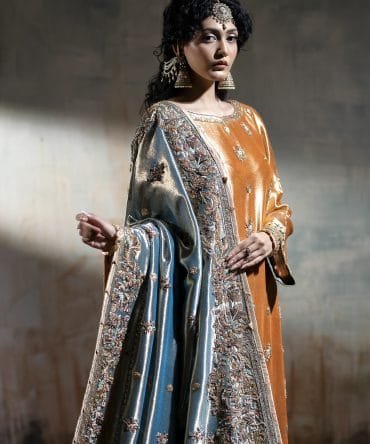 Signature Hand Embroidered Zardosi Suit Set