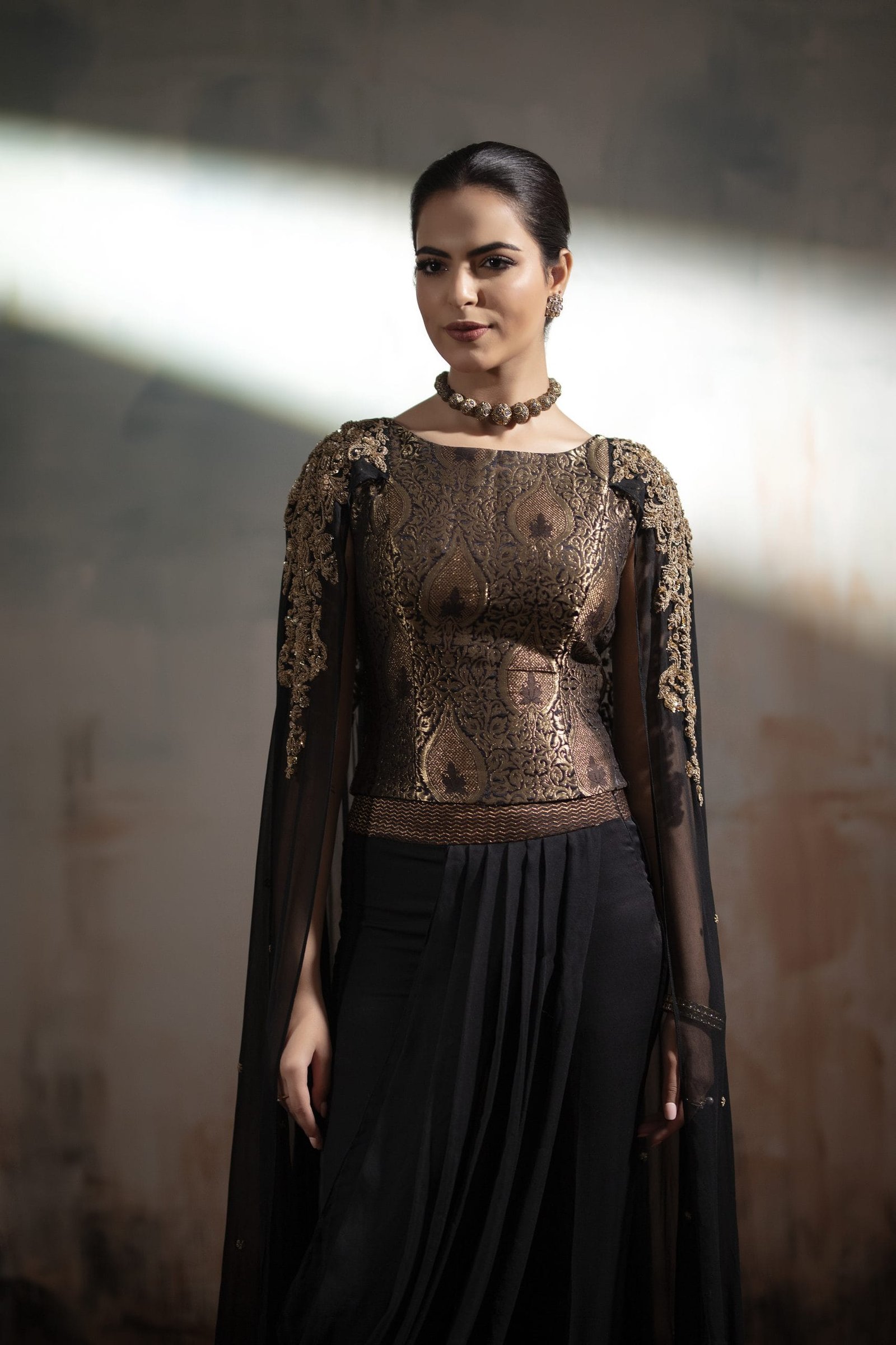Hand Embroidered Cape