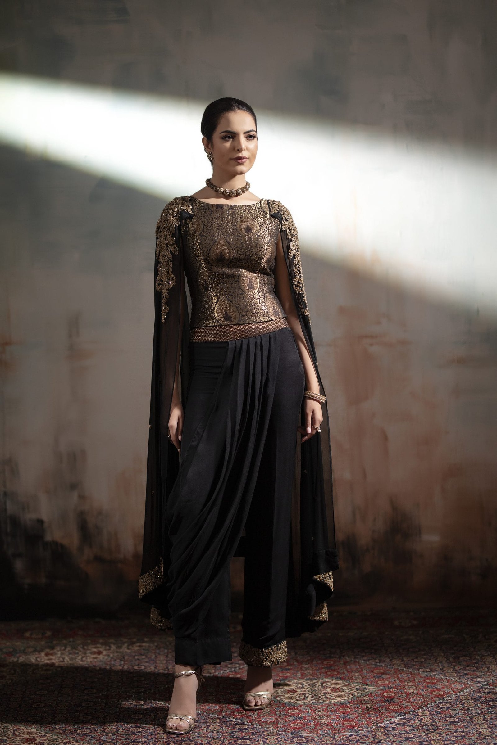 Hand Embroidered Cape - Image 2