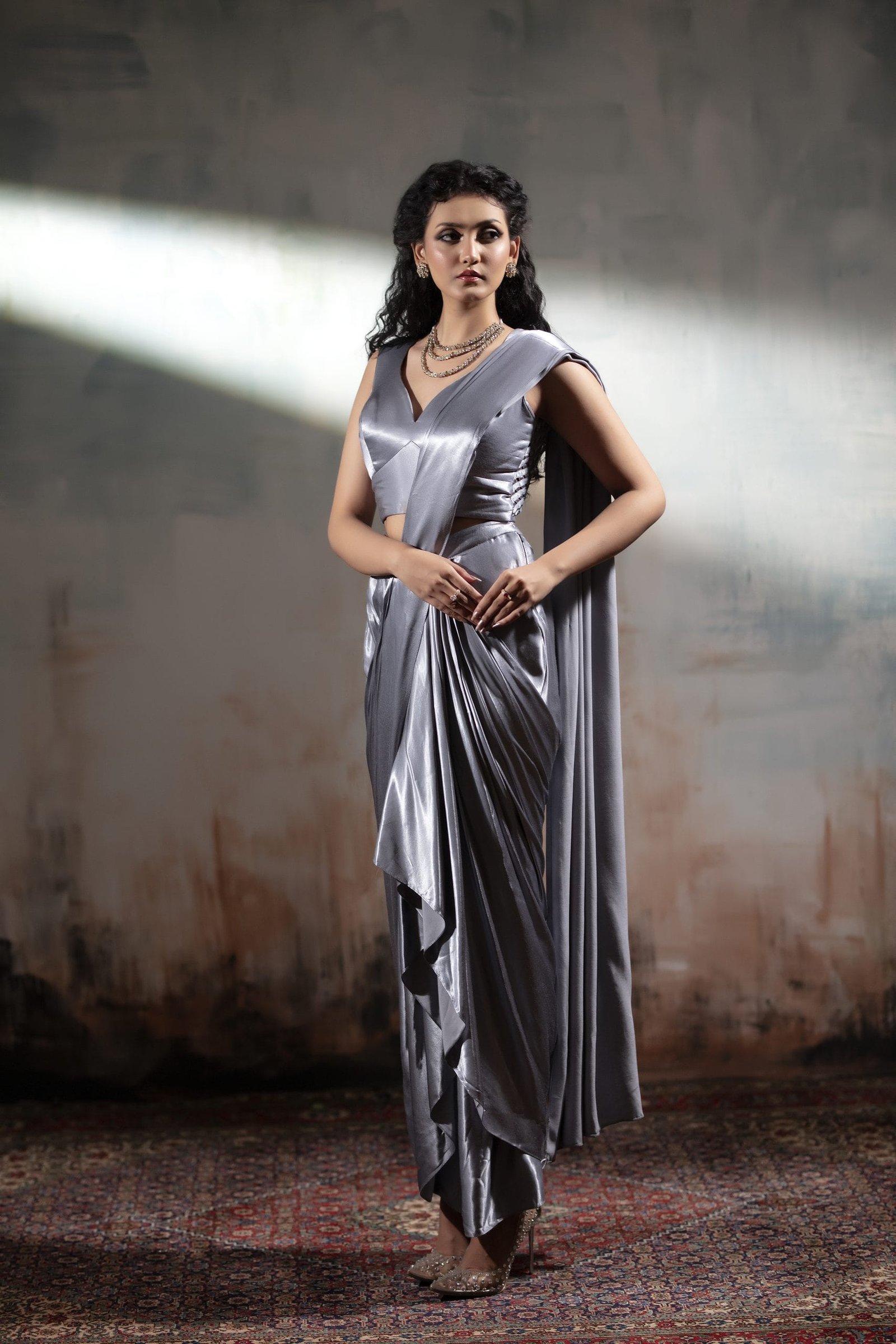 Satin Concept Saree
