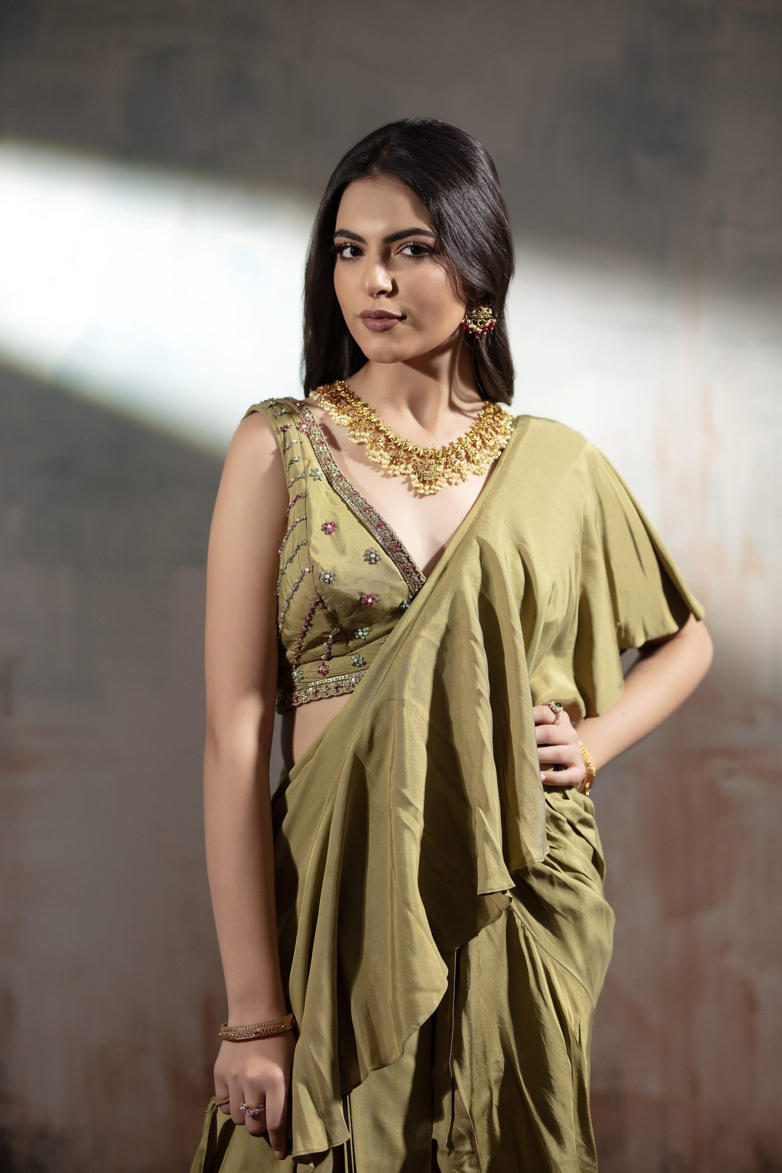 Blouse Drape Skirt - Image 2